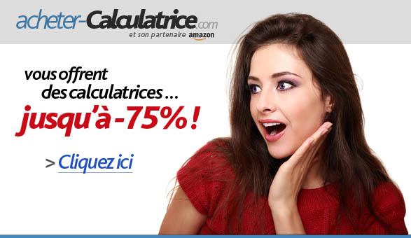 Acheter votre calculatrice moins cher !