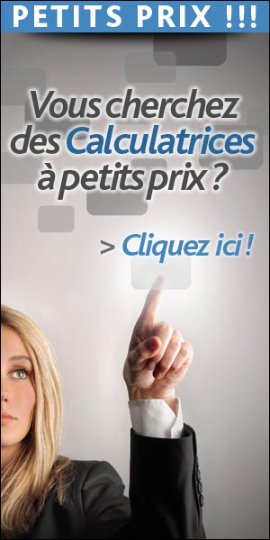 Petits prix sur les calculatrices !